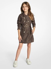Logo Trench Coat