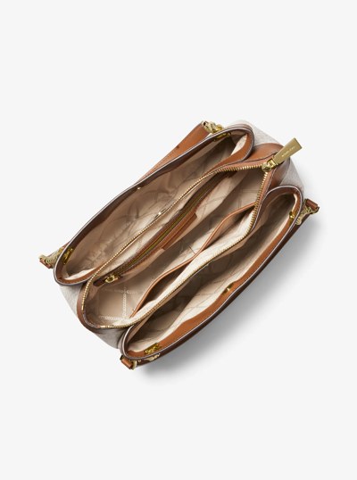 Lori Medium Logo Tote Bag