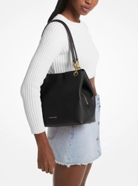 Kensington Large Pebbled Leather Tote Bag