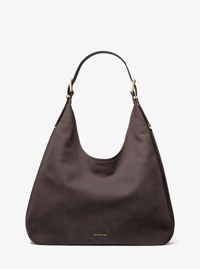 Grand sac &agrave; &eacute;paule boh&egrave;me Nolita en cuir Nubuck