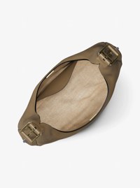 Grand sac &agrave; &eacute;paule boh&egrave;me Nolita en cuir Nubuck