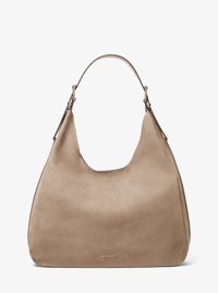 Nolita Large Nubuck Hobo Shoulder Bag