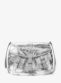 Grand sac &agrave; &eacute;paule Darrington en cuir craquel&eacute;