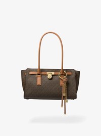 Hamilton Small Signature Logo Satchel