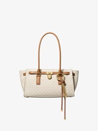 Bolso satchel Hamilton peque&ntilde;o con logotipo exclusivo
