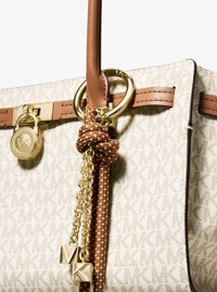 Hamilton Small Signature Logo Satchel