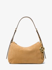 Bolso de hombro Nolita mediano de piel nobuck