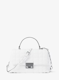 Tribeca Medium Quilted Leather Satchel