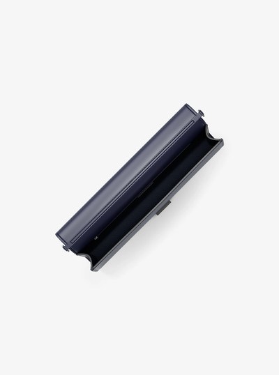 Hamilton Moderne Medium Leather Convertible Clutch in DRESS BLUES | Michael Kors