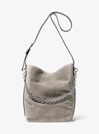 Nolita Large Suede Bucket Bag