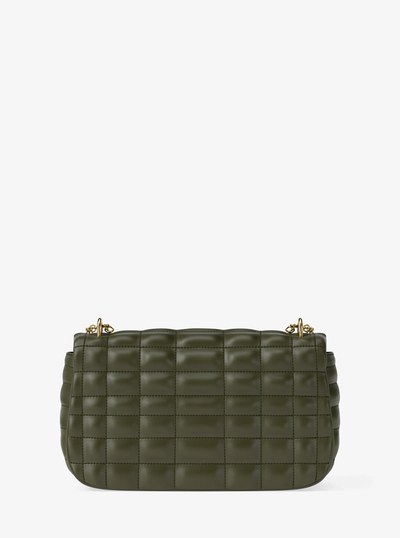Tribeca Large Quilted Leather Shoulder Bag