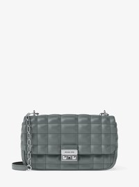 Tribeca Large Quilted Leather Shoulder Bag
