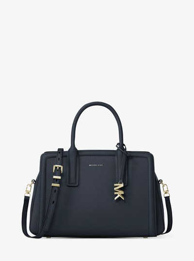 Laila Medium Leather Satchel
