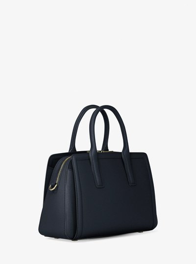 Laila Medium Leather Satchel