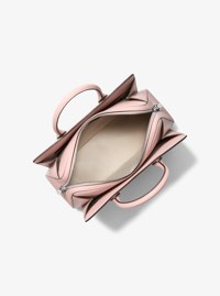 Laila Medium Signature Logo Satchel