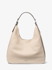Nolita Large Pebbled Leather Hobo Shoulder Bag
