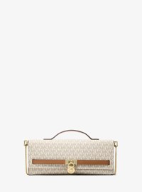 Hamilton Moderne Medium Signature Logo Clutch