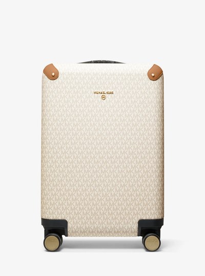 Logo Suitcase in VANILLA/ACORN | Michael Kors