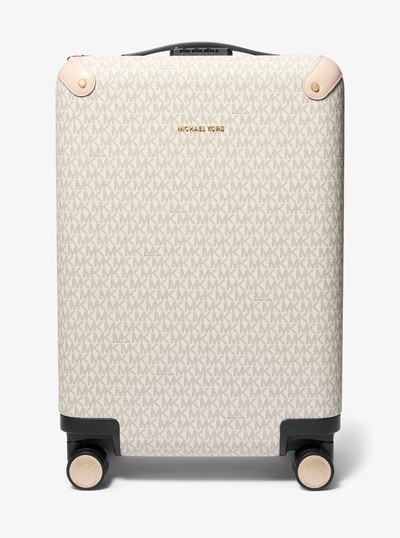 Logo Suitcase in VANILLA/SOFT PINK | Michael Kors