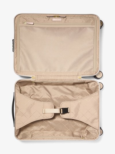Logo Suitcase in VANILLA/SOFT PINK | Michael Kors