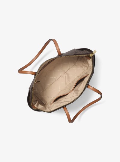 Marilyn Medium Logo Tote Bag in BRN/ACORN | Michael Kors
