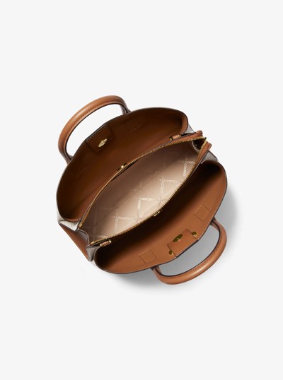 Ruthie Small Signature Logo Satchel