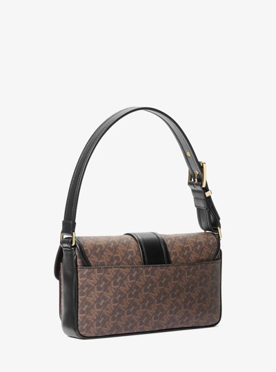 Colby Medium Empire Signature Logo Shoulder Bag