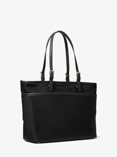 Winston Large Nylon Pocket Tote Bag in BLACK | Michael Kors