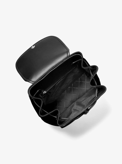 Cara Large Nylon Backpack in BLACK | Michael Kors