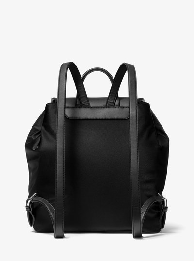 Cara Large Nylon Backpack in BLACK | Michael Kors