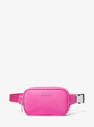 Cara Small Nylon Belt Bag in CERISE | Michael Kors