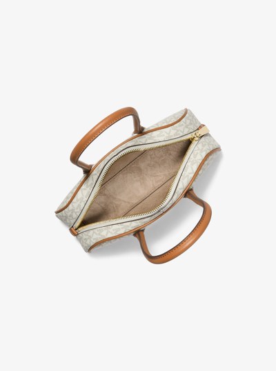 Lulu Small Signature Logo Satchel