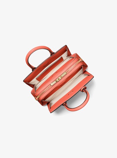 Laila Small Signature Logo Satchel