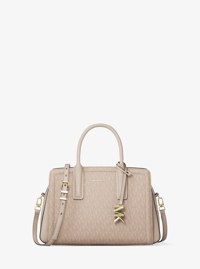 Laila Small Signature Logo Satchel