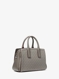 Laila Small Signature Logo Satchel
