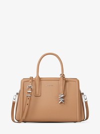 Laila Medium Leather Satchel