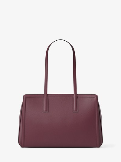 Laila Medium Pebbled Leather Tote Bag