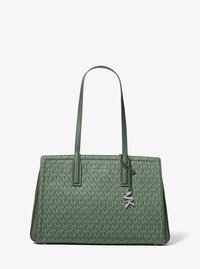 Laila Medium Signature Logo Tote Bag