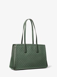 Laila Medium Signature Logo Tote Bag