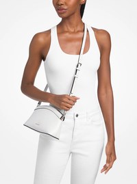Athena Small Leather Convertible Clutch