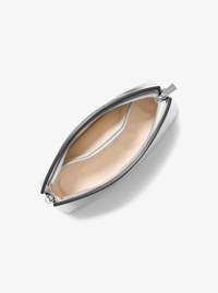 Bolso de mano Athena peque&ntilde;o convertible de piel metalizada