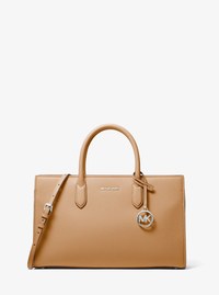 Bolso satchel Scarlett mediano texturizado