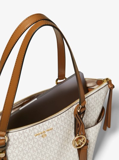 Sullivan Large Logo Top-Zip Tote Bag