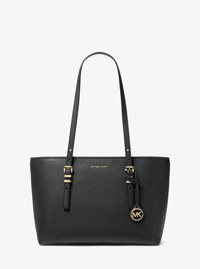 Quinn Medium Pebbled Leather Tote Bag