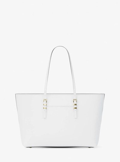 Quinn Large Pebbled Leather Tote Bag