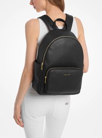 Tanner Large Pebbled Leather Backpack