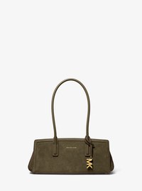 Laila Small Suede Shoulder Bag