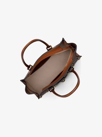 Hamilton Moderne Small Studded Leather Satchel