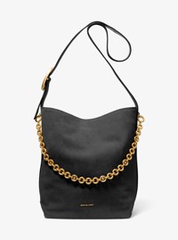 Nolita Large Suede Bucket Tote Bag