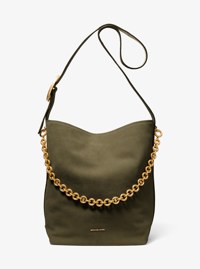 Nolita Large Suede Bucket Tote Bag